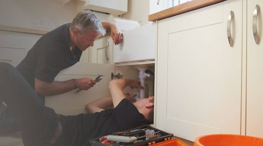 Professional burst pipe repair services in Risco, MO
